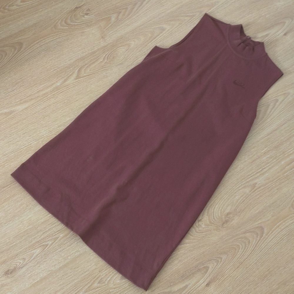 Nike Mock Turtleneck Dress 100% Cotton